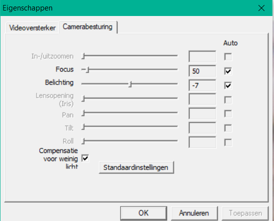 camera setup through windows vm 2